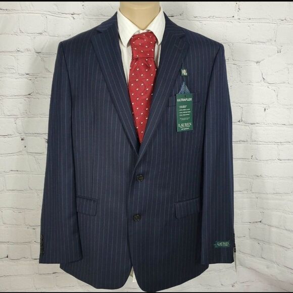 New Ralph Lauren Men's Classic-Fit UltraFlex Stretch Suit Jackets